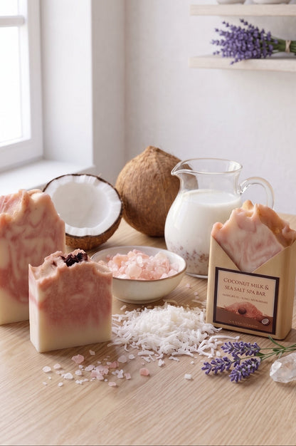 Coconut Milk and Sea Salt Bar