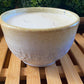 A Handcrafted, Wheel-Thrown Container Candle- Large Vessel, Sunset Textured Glaze- 13.5oz Luxury, Long-Burning Soy Wax- Phthalate Free Fragrance