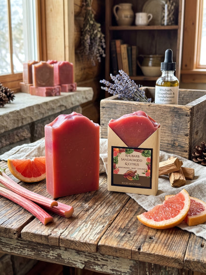 Himalayan Rhubarb & Kaolin Clay Soap