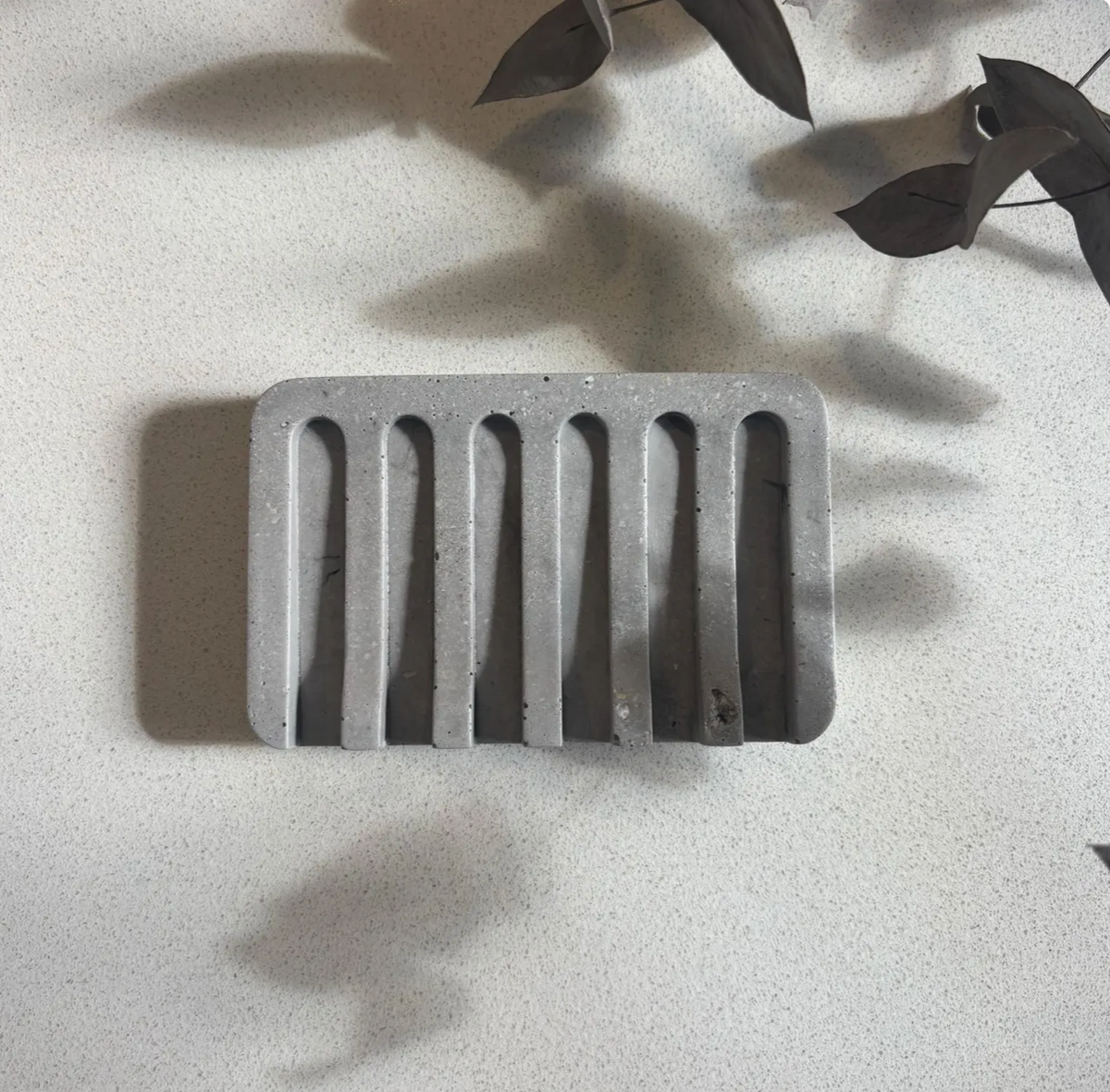 Handpoured Concrete Soap Dishes