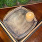 Handcrafted, Unique, Pottery Plate- X-Large Square Gray
