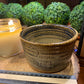 Handcrafted, Wheel-Thrown Container Candle- Large Brown/Taupe Vessel- 2lbs Luxury, Long-Burning Soy Wax- Phthalate Free Fragrance