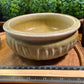 Handcrafted, Wheel-Thrown Container Candle- Large Vessel Cream/Yellow Textured Bowl- 21oz Luxury, Long-Burning Soy Wax- Phthalate Free Fragrance
